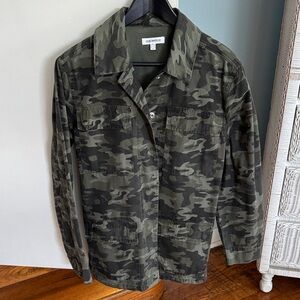 Good American Olive Camouflage Field Jacket